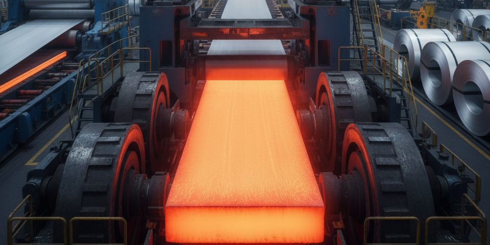 Application of Slabs in Aluminum Rolling; Hot and Cold Rolling Process of Slabs